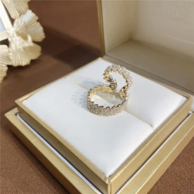 Lively® Boucles Plaqué Or 18K Boucles d'oreilles Fleurie | Lively®