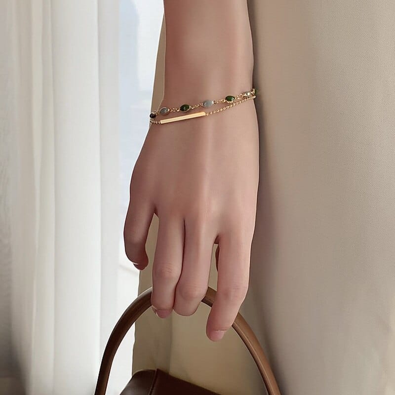 Lively® Bracelets Bracelet Double Charme | Lively®