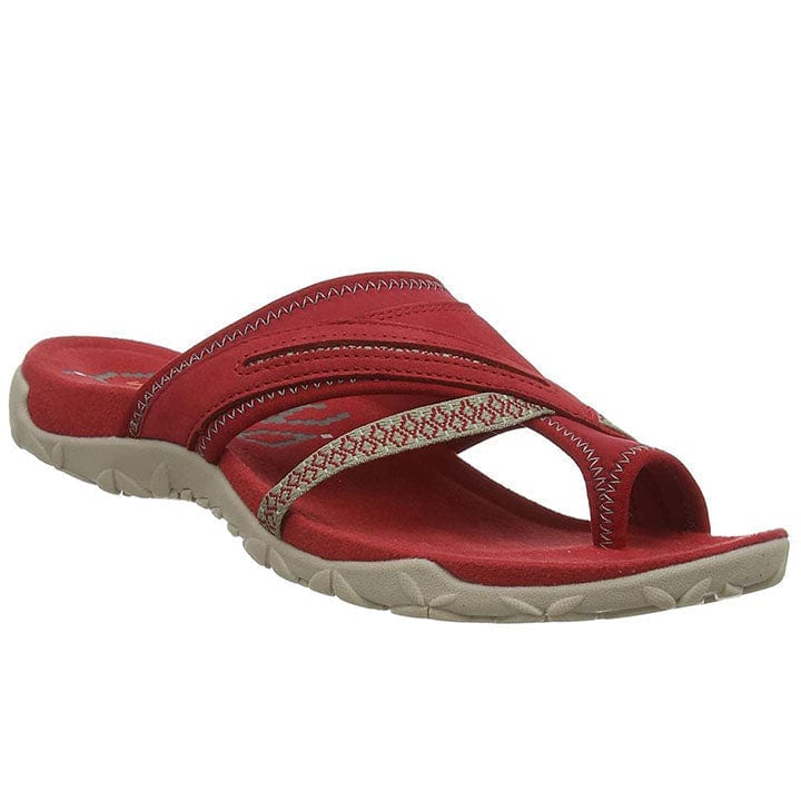 Lively® Sandales Rouge / 35 Sandale orthopédique ultra-confortable | Lively®