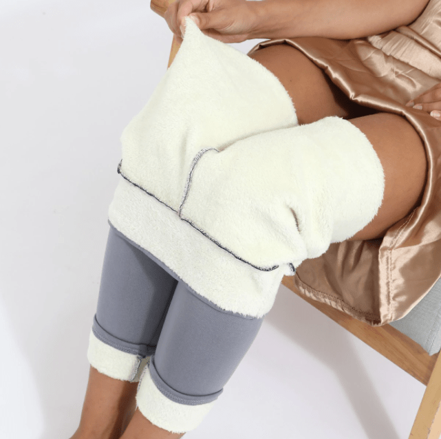 Lively® Vêtements automn & hiver Gris clair / S (40-50kg) / Taille unique Leggings polaires d'automne | Lively®