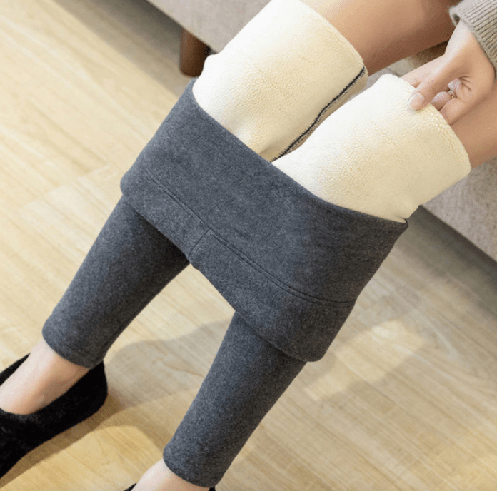 Lively® Vêtements automn & hiver Gris foncé / S (40-50kg) / Taille unique Leggings polaires d'automne | Lively®